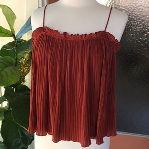 Like New Madewell Pleated Camisole